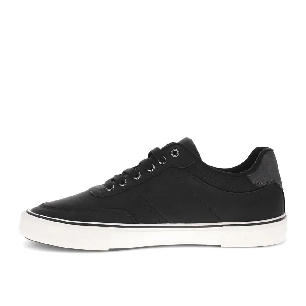 Levi's Munro UL Sneakers Men's 8.5 M Black Leather Lace Up Casual Shoes Hawk2997